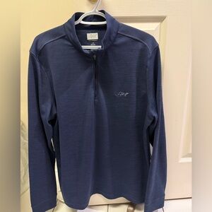 Greg Norman men's performance quarter-zip pullover size large